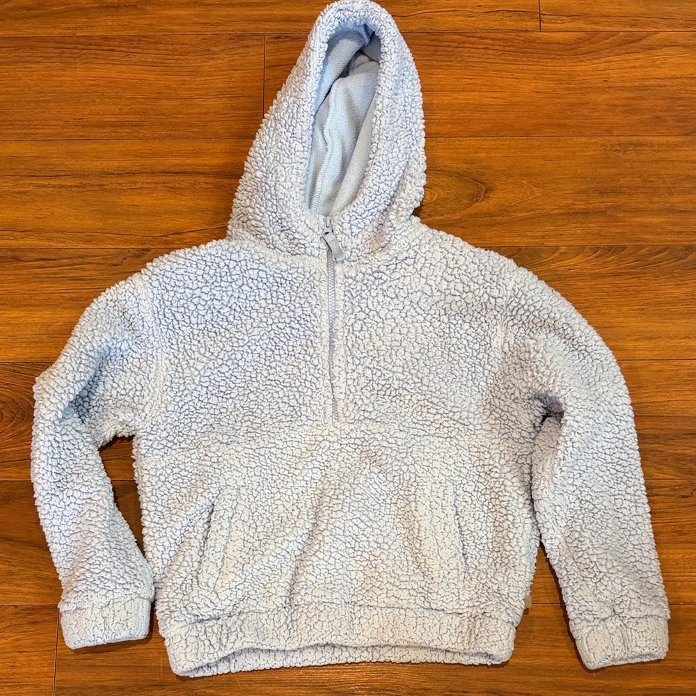 Mondetta Light Blue Sherpa Jacket